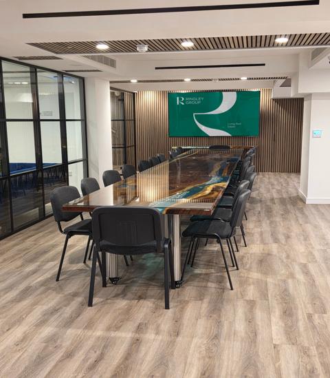 Workspace meeting area