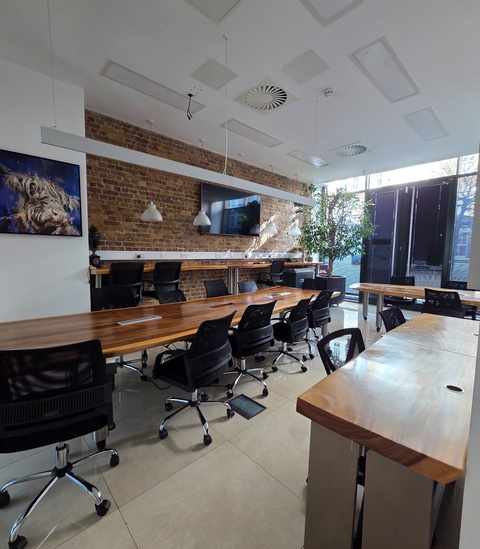 Workspace meeting area