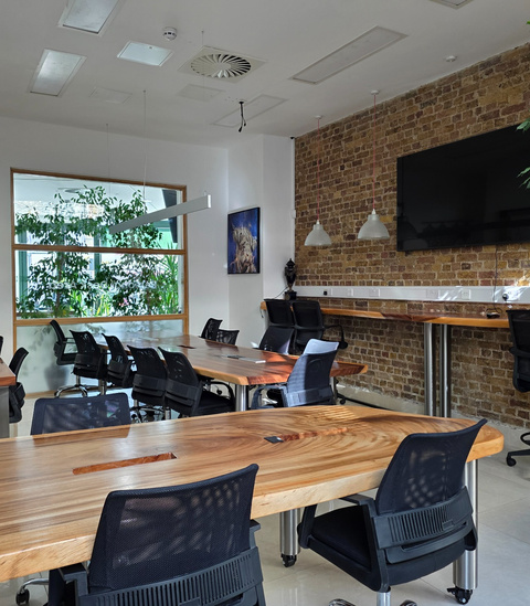 Workspace screen area