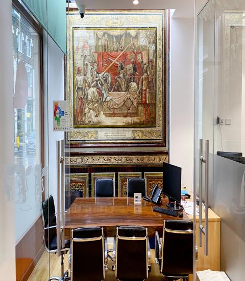 Workspace screen area