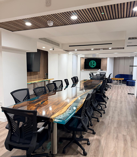 Workspace meeting area